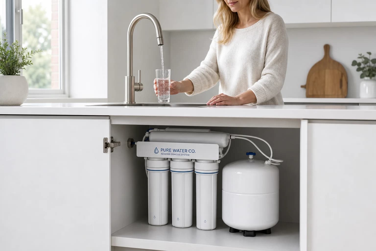 Pure Water Co. — Crystal clear filtered water